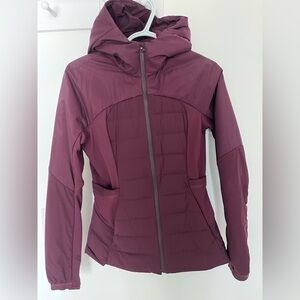 Women's Lululemon LIKE NEW Plum Down Jacket